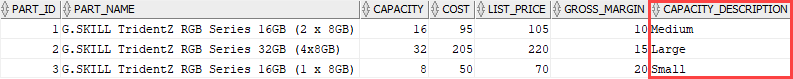 oracle virtual column - add new column