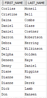 oracle order by clause sort by multiple columns