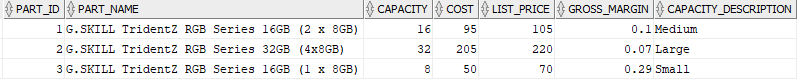 oracle virtual column with case expression